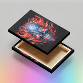 Ghost Rider Portrait - High-Quality Canvas Print | Custom Photo Canvas Print, Also Custom Canvas Prints with Your Photos